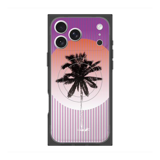 プレミアムスクエアケース with MagSafe［ Palm Tree ］