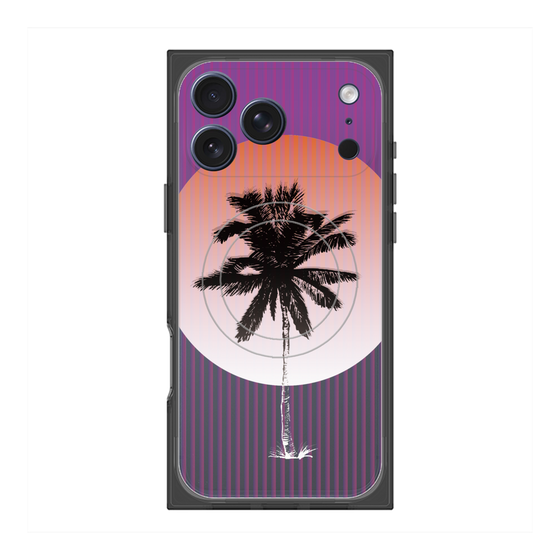 プレミアムスクエアケース with MagSafe［ Palm Tree ］