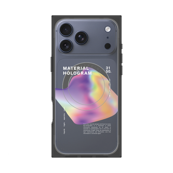 プレミアムスクエアケース with MagSafe［ Liquid Purple ］