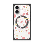 プレミアムスクエアケース with MagSafe［ Pink pieces ］