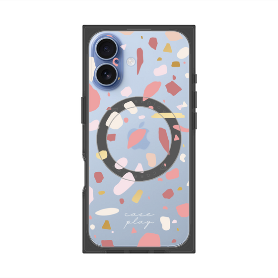 プレミアムスクエアケース with MagSafe［ Pink pieces ］