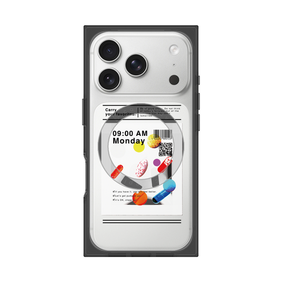 プレミアムスクエアケース with MagSafe［ 9:00 AM Monday ］