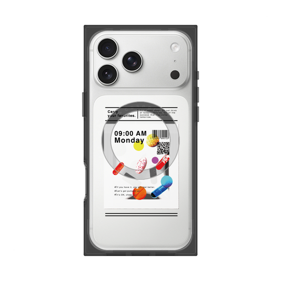 プレミアムスクエアケース with MagSafe［ 9:00 AM Monday ］
