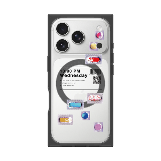 プレミアムスクエアケース with MagSafe［ 10:00 PM Wednesday ］
