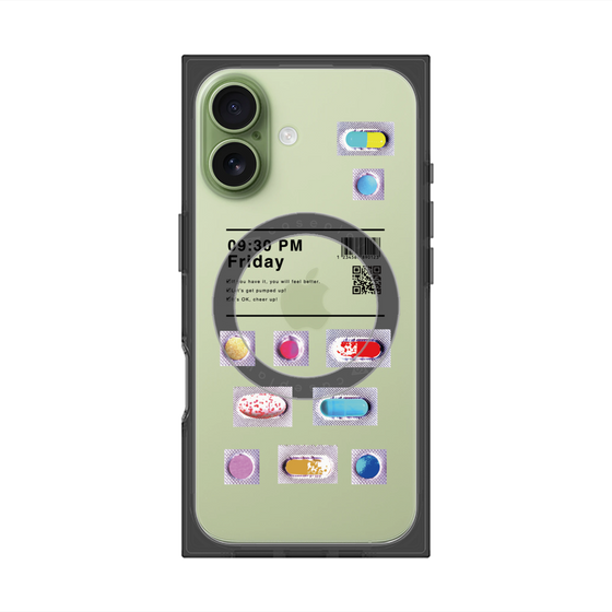 プレミアムスクエアケース with MagSafe［ 09:30 PM Friday ］