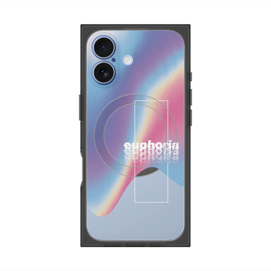 プレミアムスクエアケース with MagSafe［ euphoria holo ］