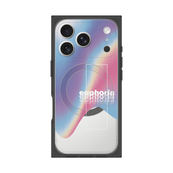 プレミアムスクエアケース with MagSafe［ euphoria holo ］