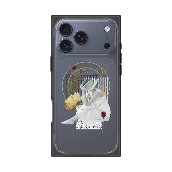 プレミアムスクエアケース with MagSafe［ The garden where fairies live ］