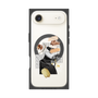 プレミアムスクエアケース with MagSafe［ Artistic Fall in Beige ］