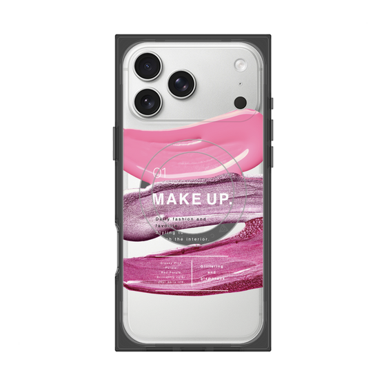 プレミアムスクエアケース with MagSafe［ Glossy-B ］