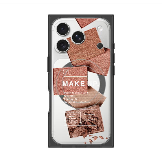 プレミアムスクエアケース with MagSafe［ Eye shadow-A ］