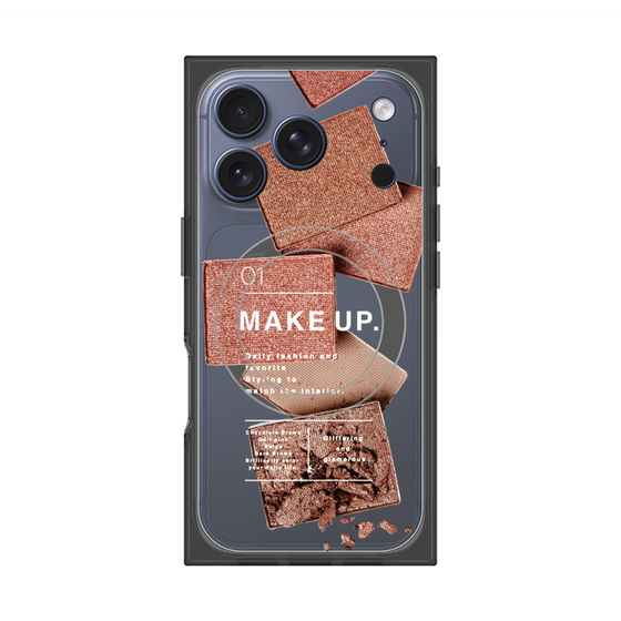プレミアムスクエアケース with MagSafe［ Eye shadow-A ］