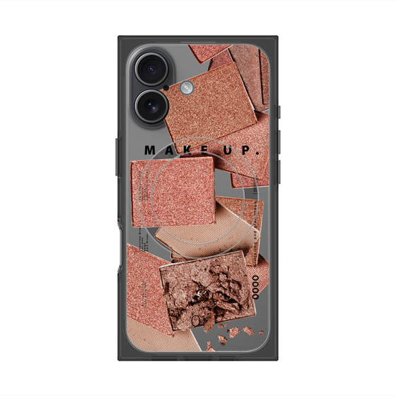 プレミアムスクエアケース with MagSafe［ Eye shadow-B ］