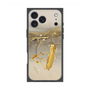 プレミアムスクエアケース with MagSafe［ Marble Nuance Painting Gray ］