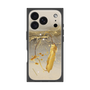 プレミアムスクエアケース with MagSafe［ Marble Nuance Painting Gray ］