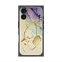 プレミアムスクエアケース with MagSafe［ Marble Nuance Painting Purple ］