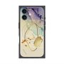プレミアムスクエアケース with MagSafe［ Marble Nuance Painting Purple ］