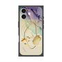 プレミアムスクエアケース with MagSafe［ Marble Nuance Painting Purple ］