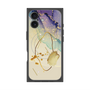 プレミアムスクエアケース with MagSafe［ Marble Nuance Painting Purple ］