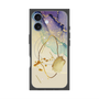 プレミアムスクエアケース with MagSafe［ Marble Nuance Painting Purple ］