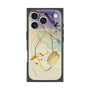 プレミアムスクエアケース with MagSafe［ Marble Nuance Painting Purple ］