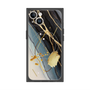 プレミアムスクエアケース with MagSafe［ Marble Nuance Painting Black ］