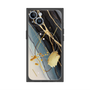 プレミアムスクエアケース with MagSafe［ Marble Nuance Painting Black ］