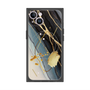 プレミアムスクエアケース with MagSafe［ Marble Nuance Painting Black ］