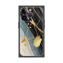 プレミアムスクエアケース with MagSafe［ Marble Nuance Painting Black ］