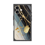 プレミアムスクエアケース with MagSafe［ Marble Nuance Painting Black ］