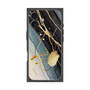 プレミアムスクエアケース with MagSafe［ Marble Nuance Painting Black ］