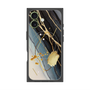 プレミアムスクエアケース with MagSafe［ Marble Nuance Painting Black ］