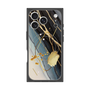 プレミアムスクエアケース with MagSafe［ Marble Nuance Painting Black ］