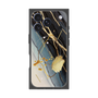 プレミアムスクエアケース with MagSafe［ Marble Nuance Painting Black ］