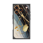 プレミアムスクエアケース with MagSafe［ Marble Nuance Painting Black ］