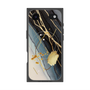 プレミアムスクエアケース with MagSafe［ Marble Nuance Painting Black ］