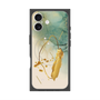 プレミアムスクエアケース with MagSafe［ Marble Nuance Painting Green ］