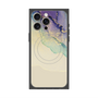 プレミアムスクエアケース with MagSafe［ Marble Purple ］