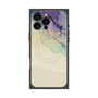 プレミアムスクエアケース with MagSafe［ Marble Purple ］