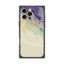 プレミアムスクエアケース with MagSafe［ Marble Purple ］