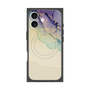 プレミアムスクエアケース with MagSafe［ Marble Purple ］