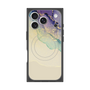 プレミアムスクエアケース with MagSafe［ Marble Purple ］