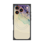 プレミアムスクエアケース with MagSafe［ Marble Purple ］