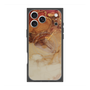 プレミアムスクエアケース with MagSafe［ Marble Brown ］