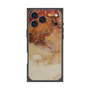 プレミアムスクエアケース with MagSafe［ Marble Brown ］