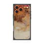 プレミアムスクエアケース with MagSafe［ Marble Brown ］