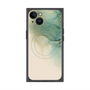 プレミアムスクエアケース with MagSafe［ Marble Green ］