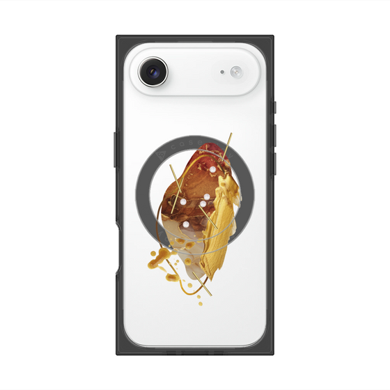 プレミアムスクエアケース with MagSafe［ Nuance Painting Brown ］