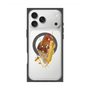 プレミアムスクエアケース with MagSafe［ Nuance Painting Brown ］