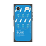 プレミアムスクエアケース with MagSafe［ BLUE-Ramune soda ］